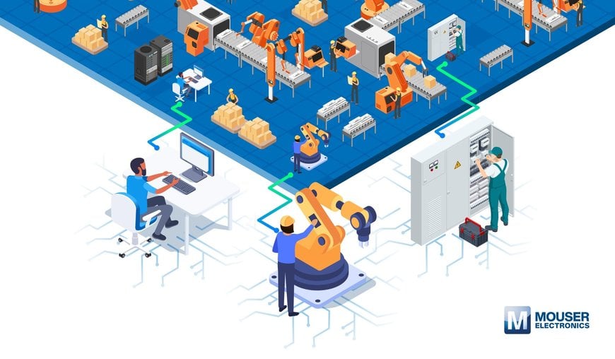 Mouser amplía la tarjeta de línea de automatización industrial y el centro de recursos para impulsar la industria 5.0